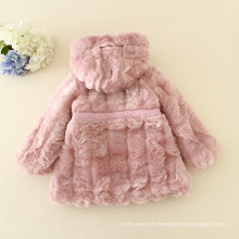 enfants de haute classe d&#39;hiver vêtements duoduo princesse rose manteaux vestes chaudes fourrures douces noël pour 2 ans filles velues